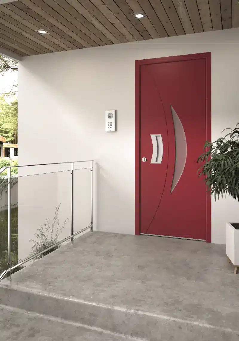 porte d'entrée sur mesure alu bar le duc