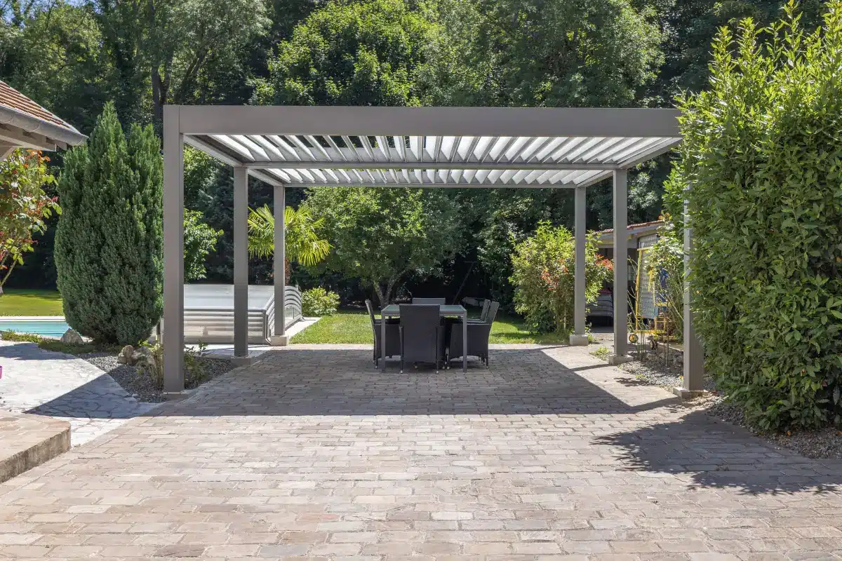 pose pergola sur mesure