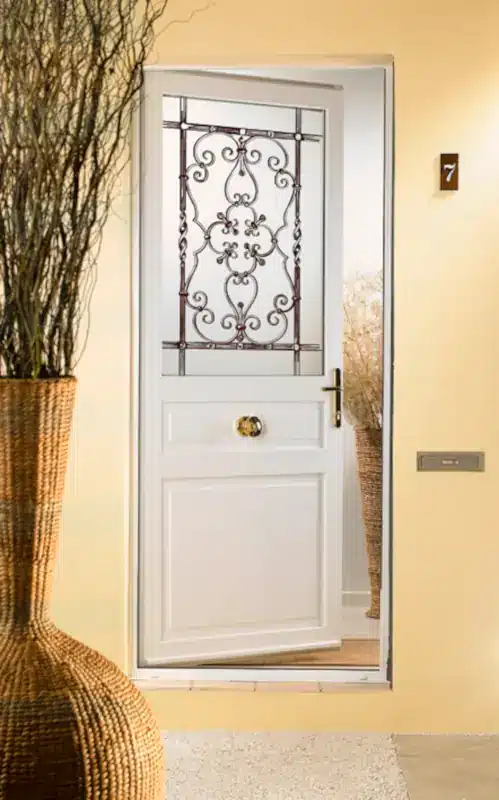 porte entrée bois