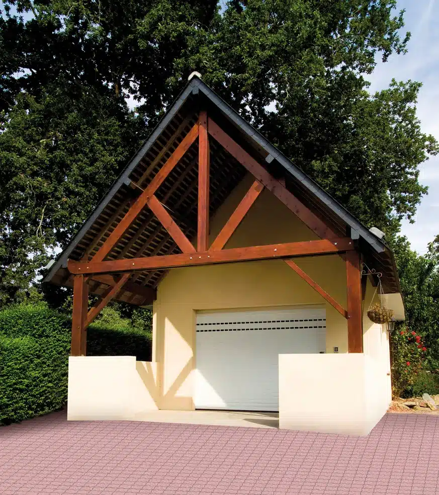 porte de garage individuel enroulante